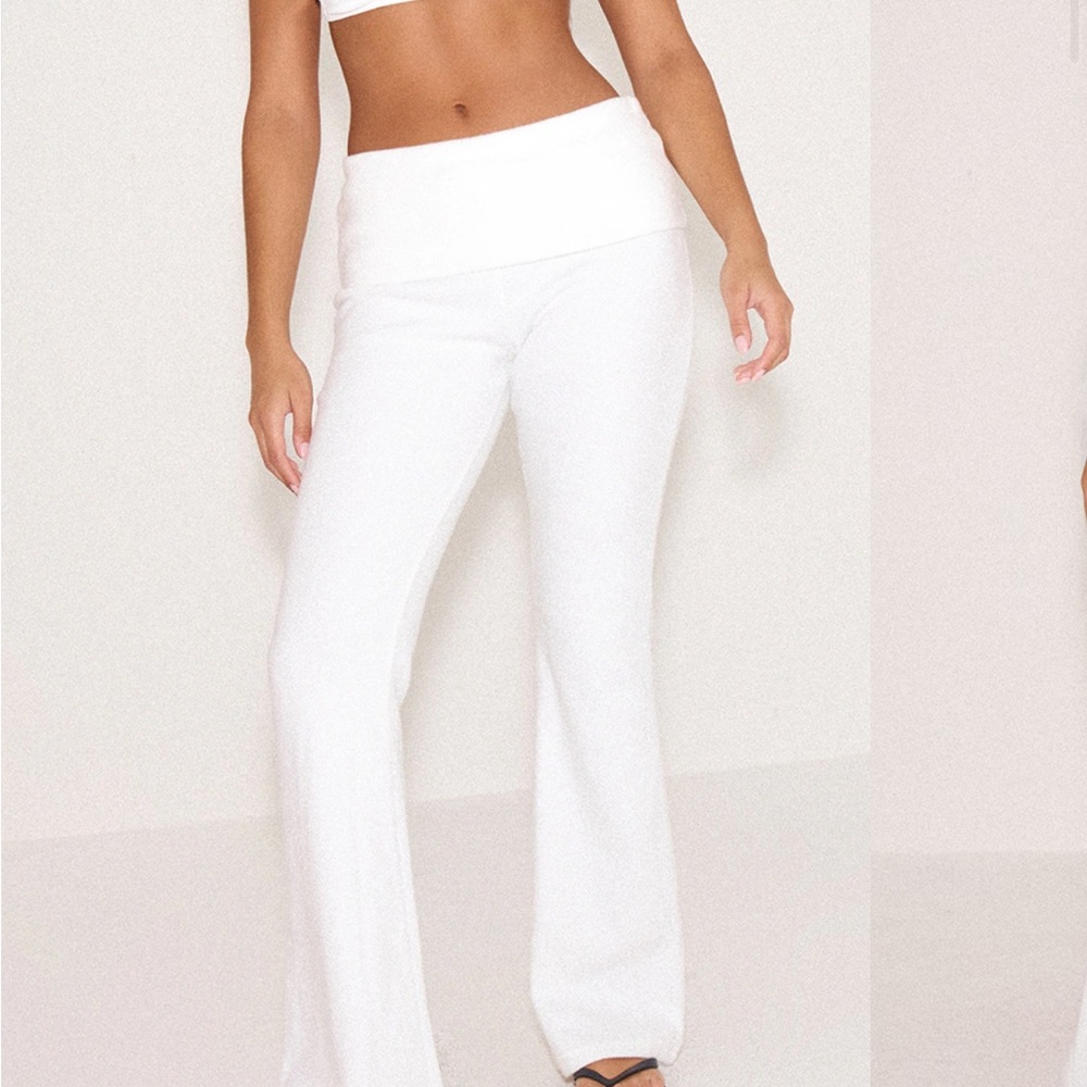 SOLLLLDDDDWhite Womens Yoga Pants